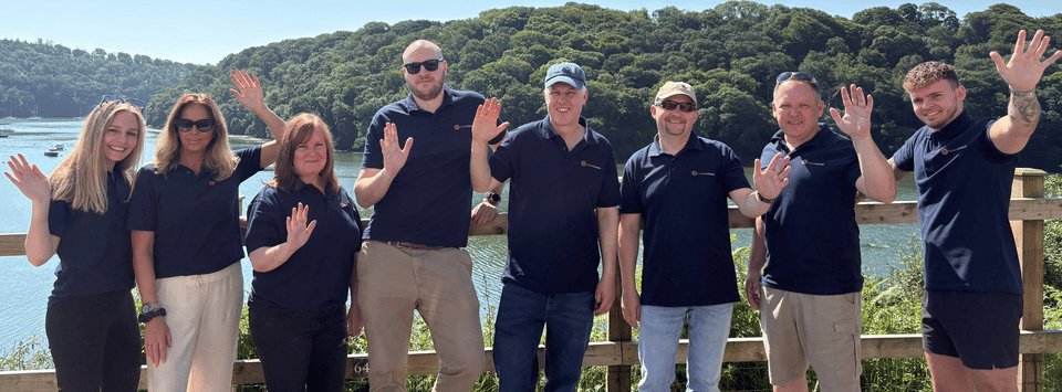 The HookedOnMedia team at Cornwall HQ